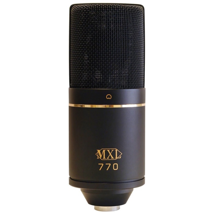 MXL Microphones 01 0020 770 Geniş Diyafram Condenser Vokal/Enstrüman Mikrofonu | Çok Yönlü Kayıt Dengeli Bas ve Parlak Tizler